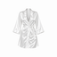 La Joie mid-length robe