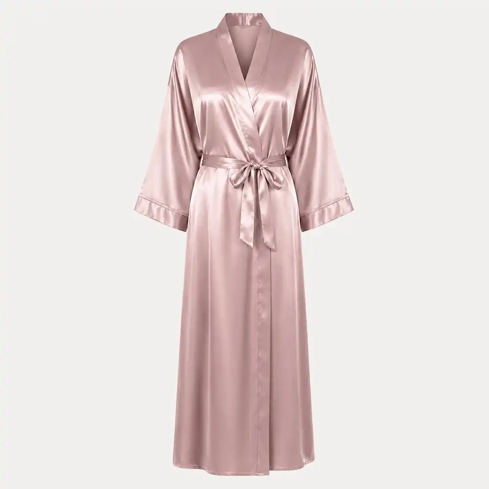 Luxure's High Slit Maxi Robe