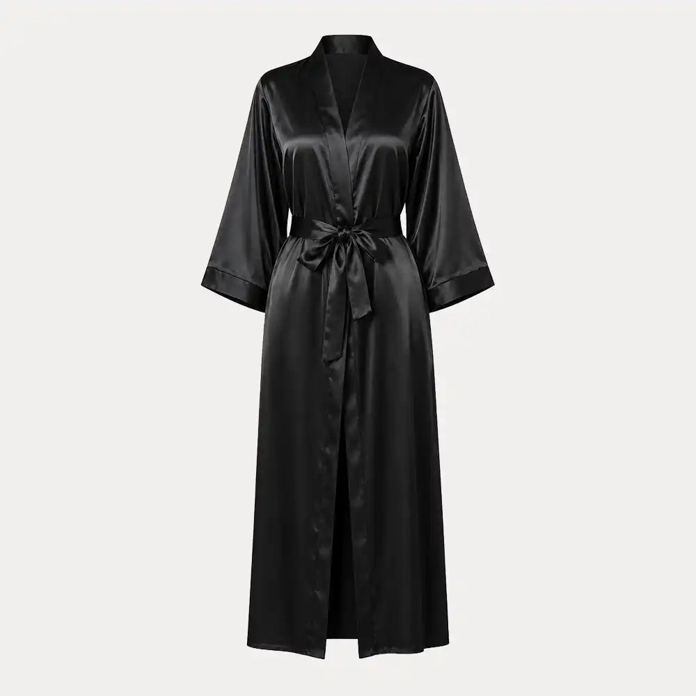 Luxure's High Slit Maxi Robe