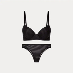 Aura Classic Black T-Shirt bra