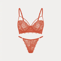 Beyond Sexy Bralette, pink, orange, black