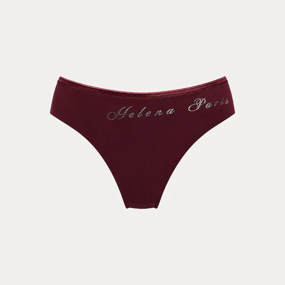 Lace & Tee Thong Main image