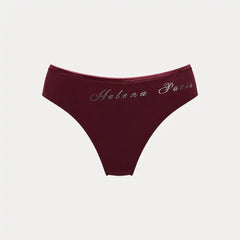 Lace & Tee Thong
