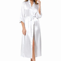 Luxure's High Slit Maxi Robe