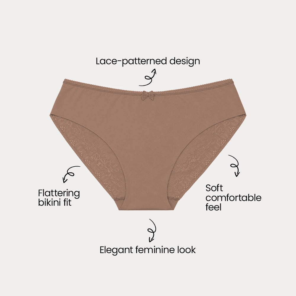 lace Patterned bikini