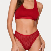 Diamond cut Tangas