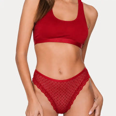 Diamond cut Tangas