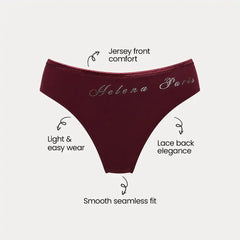 Lace & Tee Thong