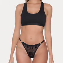 Patterned Thong