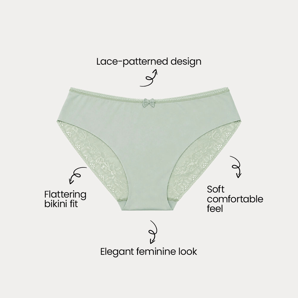 lace Patterned bikini
