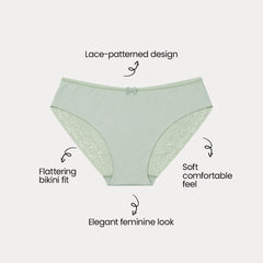 lace Patterned bikini