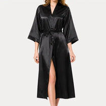 Luxure's High Slit Maxi Robe
