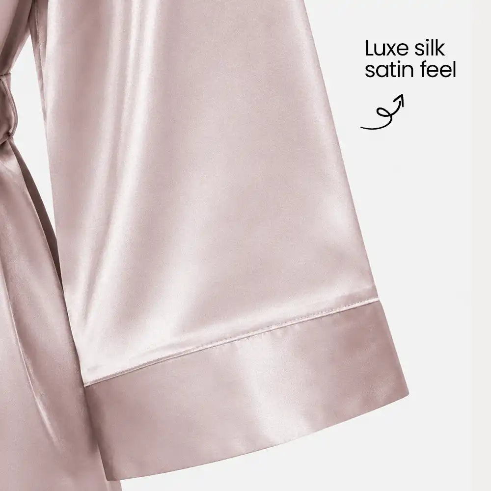 Mid Length Gown Tea-Pink