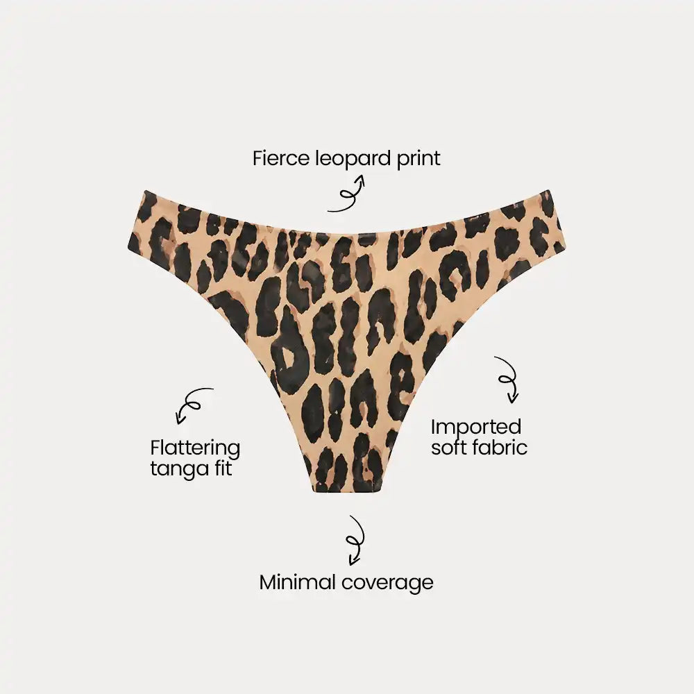 Leopard Tangas