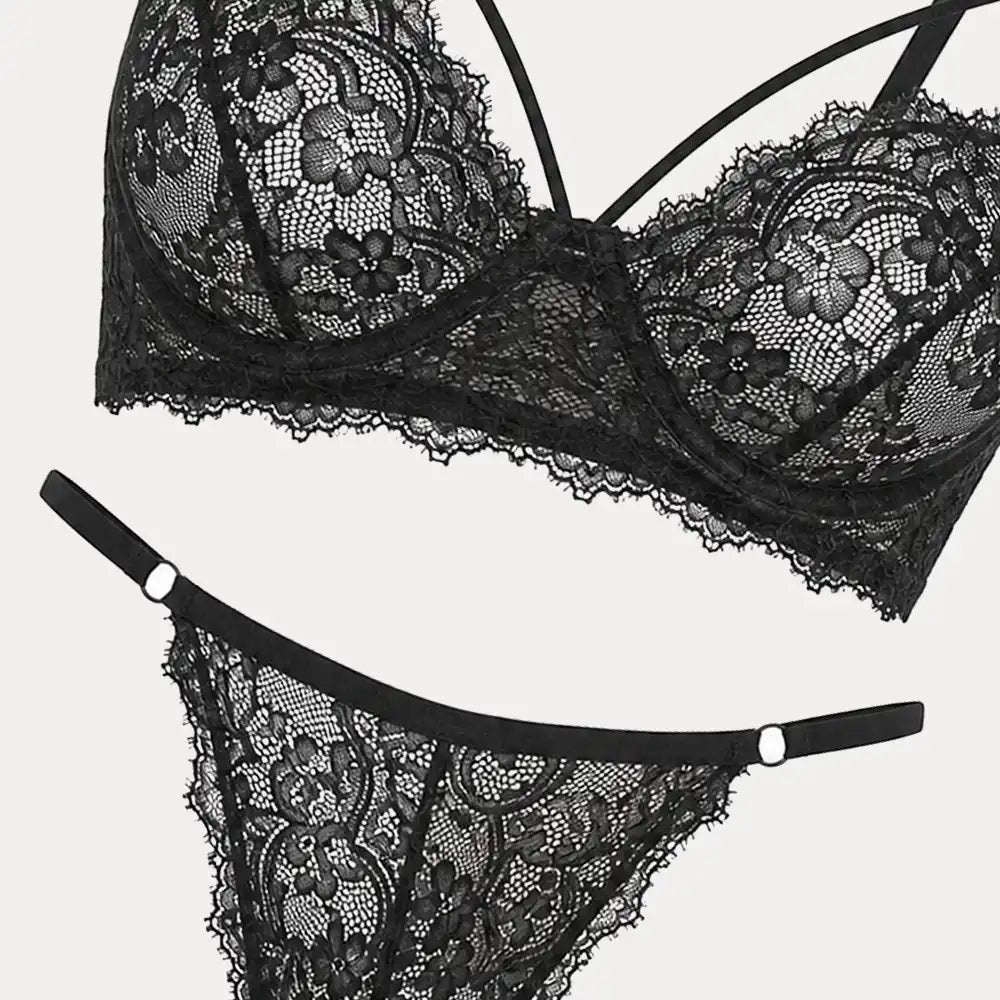 Beyond Sexy Bralette, pink, orange, black