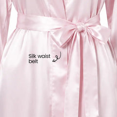 Mid Length Gown Powder Pink