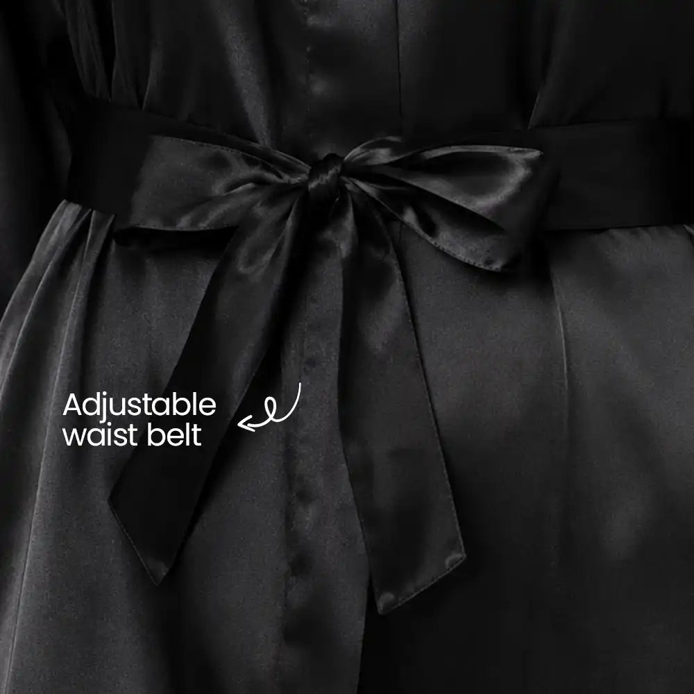 Luxure's High Slit Maxi Robe