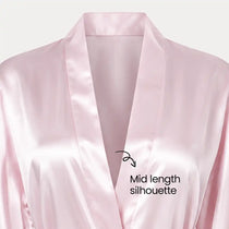 Mid Length Gown Powder Pink