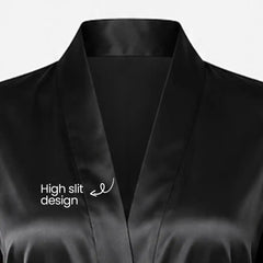 Luxure's High Slit Maxi Robe