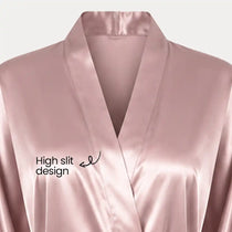 Luxure's High Slit Maxi Robe