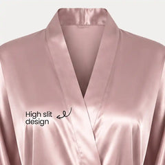 Luxure's High Slit Maxi Robe