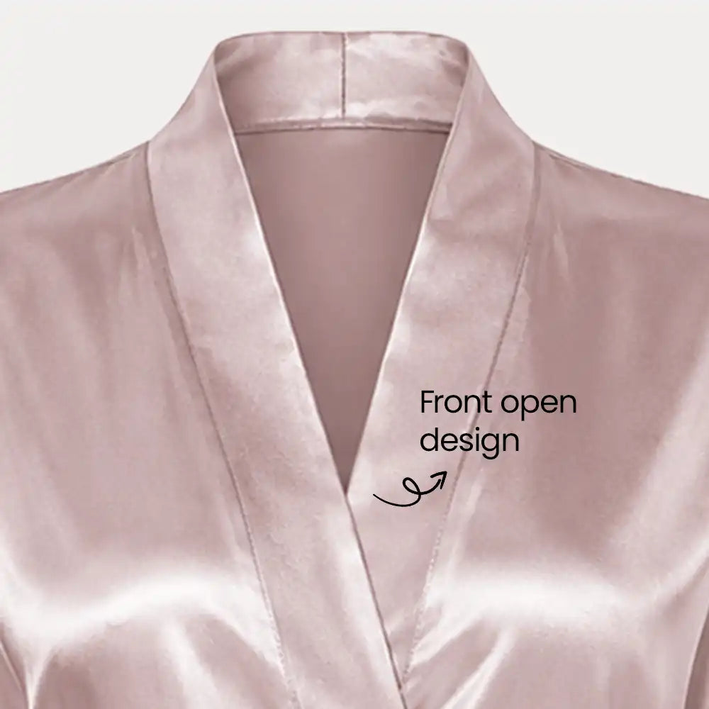 Mid Length Gown Tea-Pink