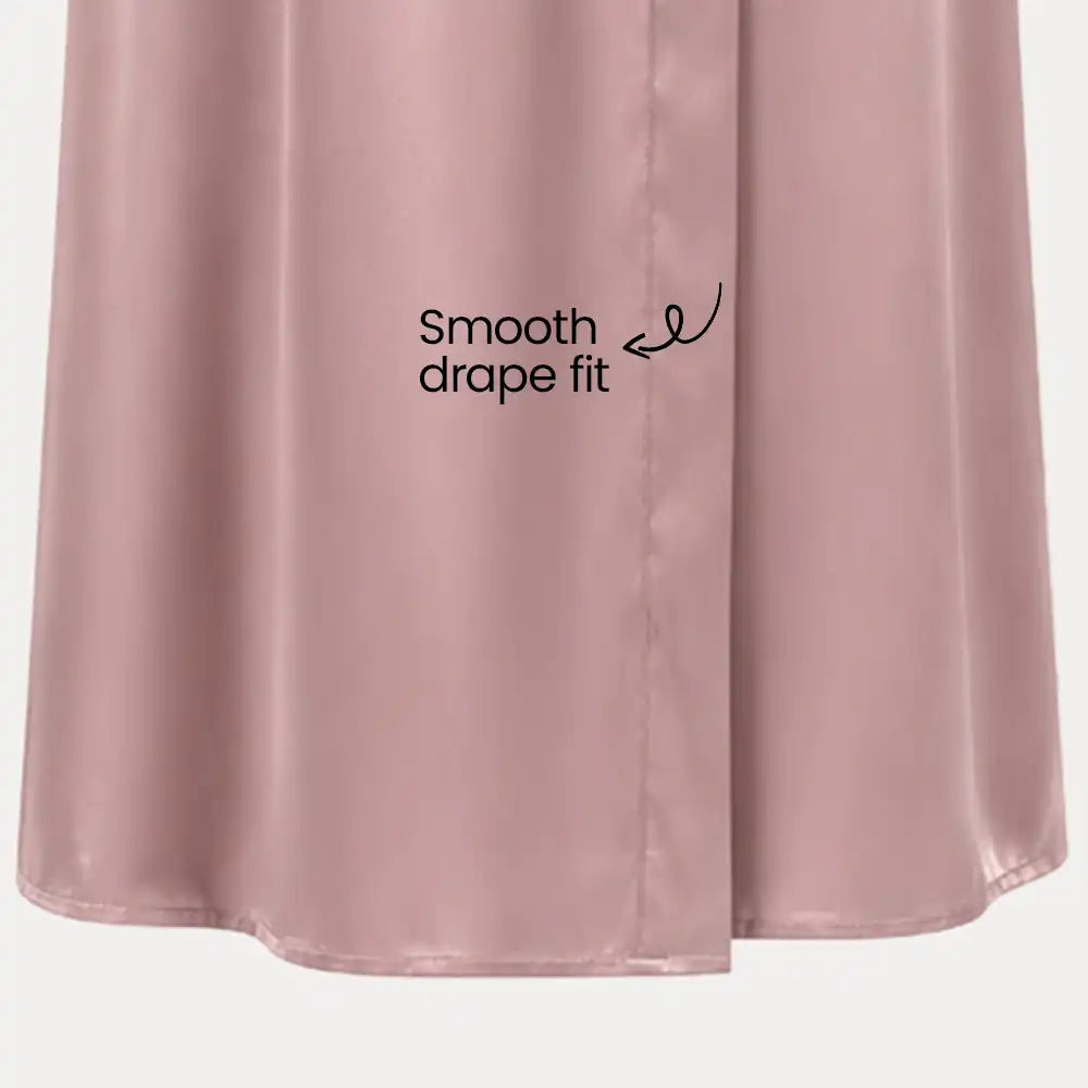 Luxure's High Slit Maxi Robe