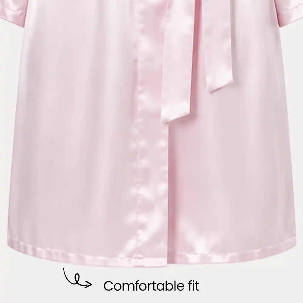 Mid Length Gown Powder Pink