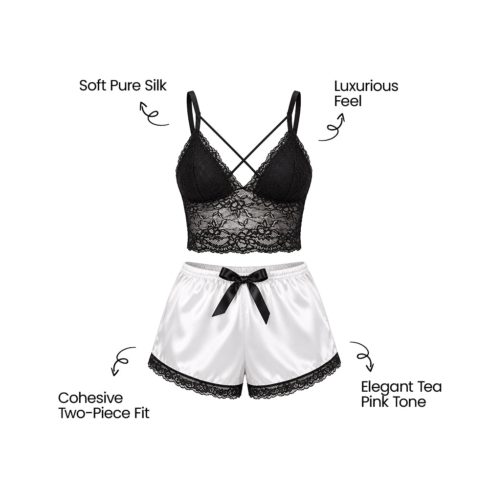 Lace & Silk Set