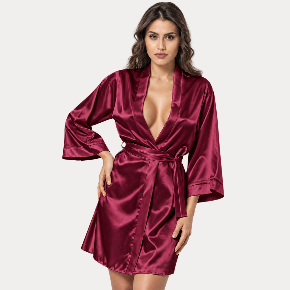 La Joie mid-length robe
