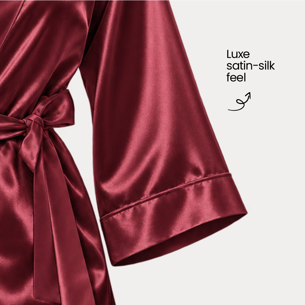 La Joie mid-length robe